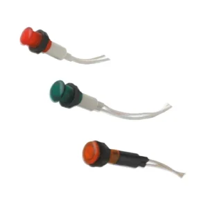 10mm Kablolu Sinyal Lambası (Kırmızı-Sarı-Yeşil) - Görsel 1