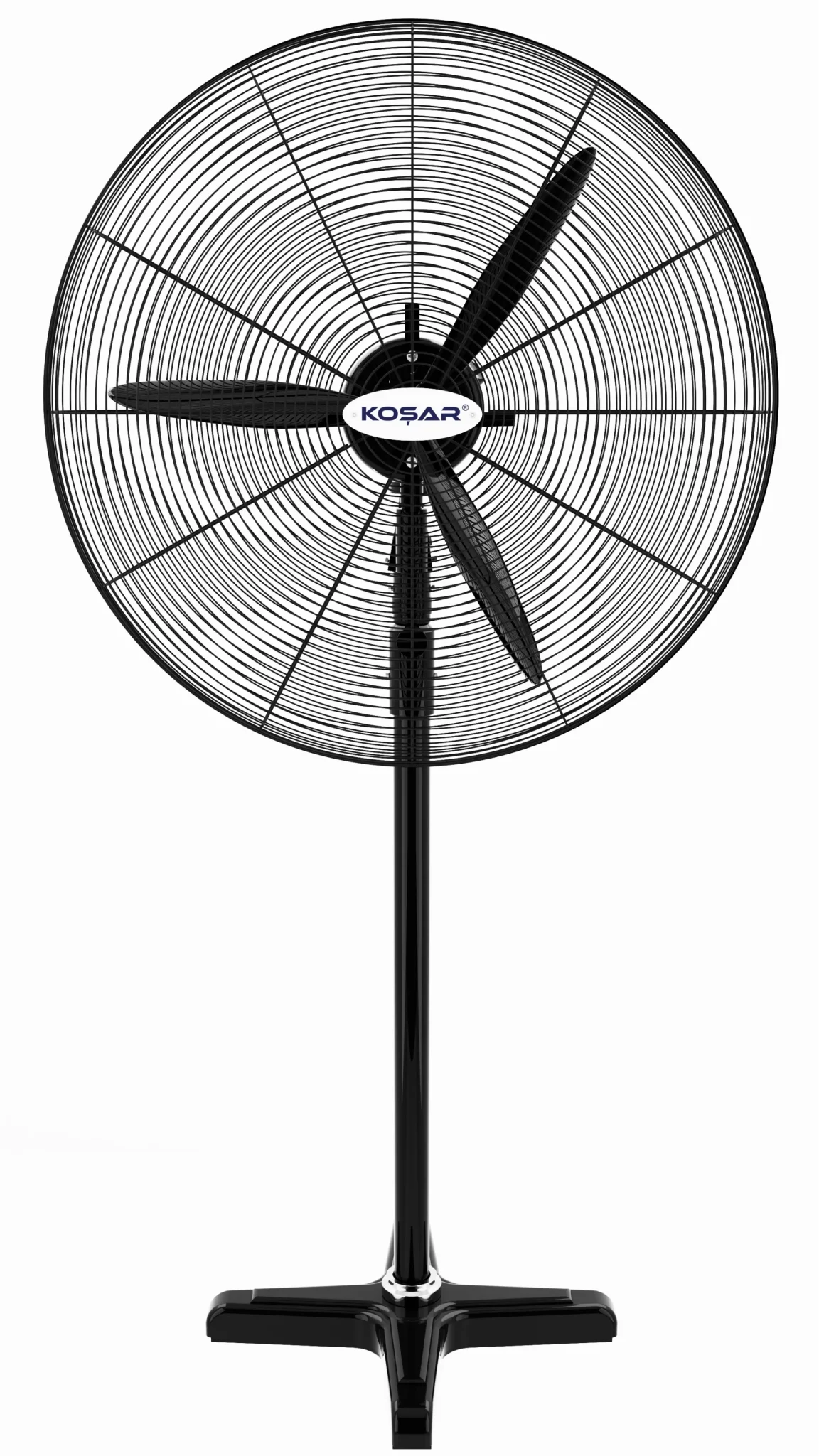 KOŞAR KSV-750 sanayi tipi vantilatör 30 ayaklı 210W