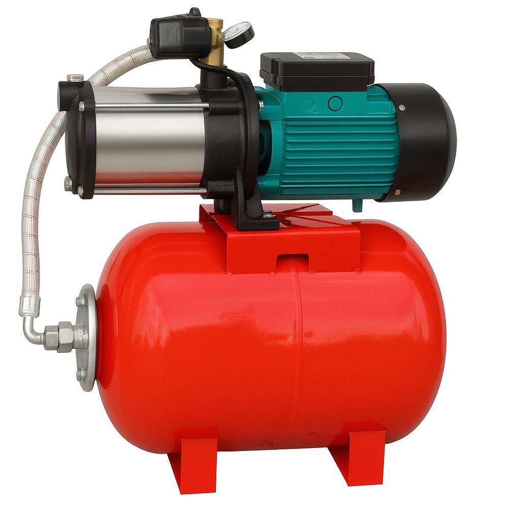 Hidrofor rehberi kapak görseli - yatay milli çok kademeli pompa