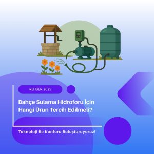 bahçe sulama hidroforu