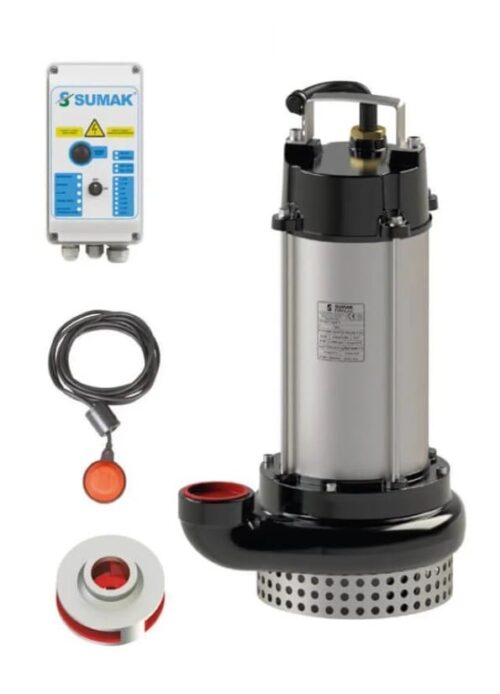 Sumak SDT 20/2 Y Az Kirli Su Dalgıç Pompası