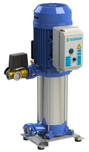 Sumak SHT8 A 450/12 Düşey Milli Kademeli Hidrofor 14 Kat 28 Daire