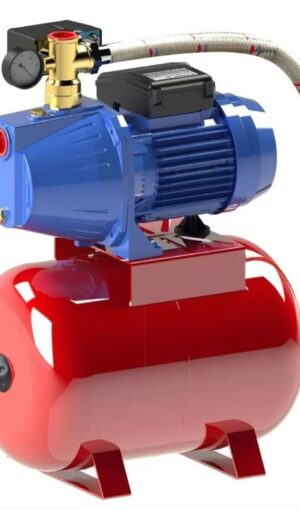 Sumak SMJ 220 Jet Paket Hidrofor 8 Kat 16 Daire 50 Litre Tanklı