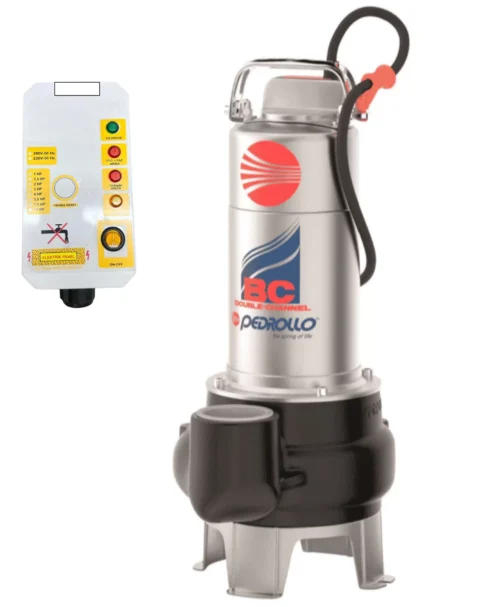 Pedrollo Bc 15/50n Paslanmaz Foseptik Dalgıç Su Pompası Flatörsüz (Panolu)
