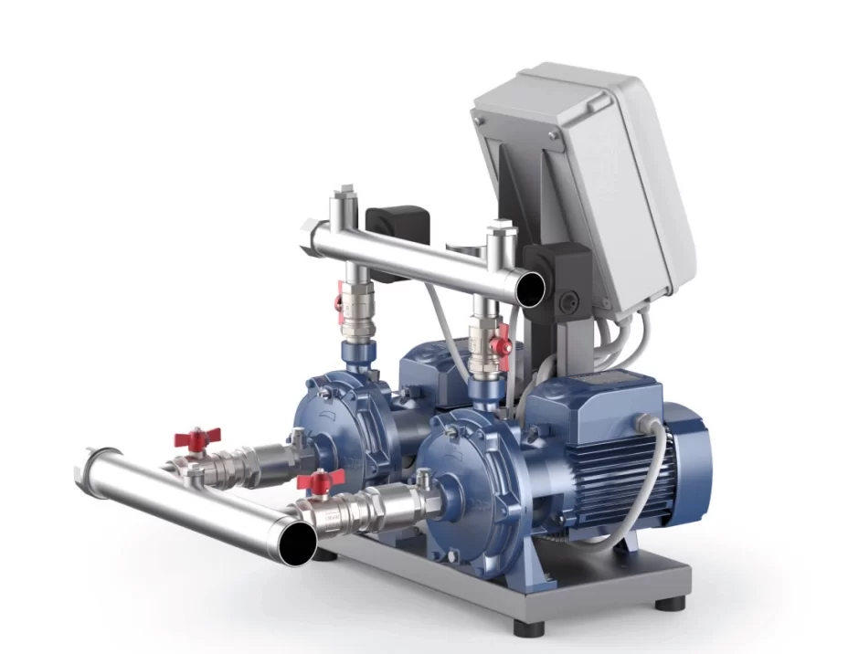 Pedrollo CB2 - 2CPm 25 / 16A İki Pompalı Paket Hidrofor