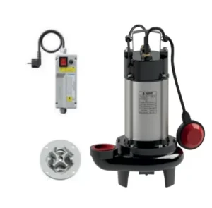 Sumak  SBRM19/2-P (Monofaze) Parçalayıcı Bıçaklı Foseptik Dalgıç Pompa