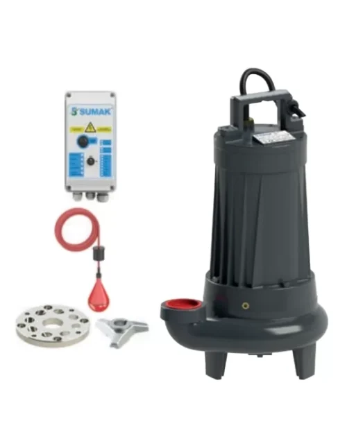 Sumak  SBRT20/2 (Trifaze) Bıçaklı Foseptik Dalgıç Pompa