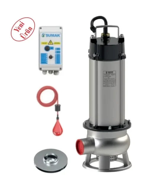 Sumak  SDT 40/2 İNOX Az Kirli Su Dalgıç Pompası