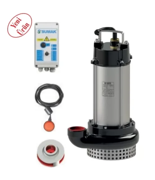 Sumak SDT 40/2 Y Az Kirli Su Dalgıç Pompası