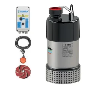 Sumak  SDTV40/2 ZY Gömlek Soğutmalı  Atık Su Drenaj Dalgıç Pompası
