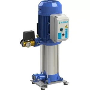 Sumak SHM8 A 220/6 Düşey Milli Kademeli Hidrofor 6 Kat 28 Daire
