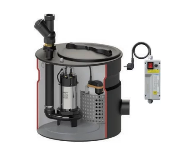 Sumak  SMAC-1800 A Termoplastik Tanklı Foseptik Dalgıç Pompa