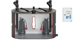 Sumak  SMAC-2200 B Termoplastik Tanklı Foseptik Dalgıç Pompa