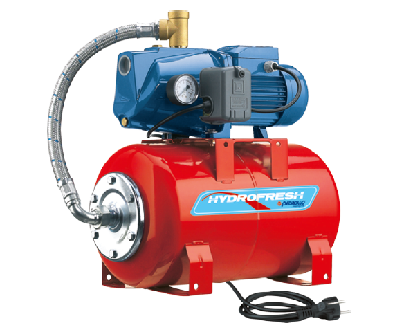 Pedrollo JSWm 2CX- Y-24 LT Su Pompası Paket Hidrofor 4 Kat 6 Daire - Koşar Ticaret