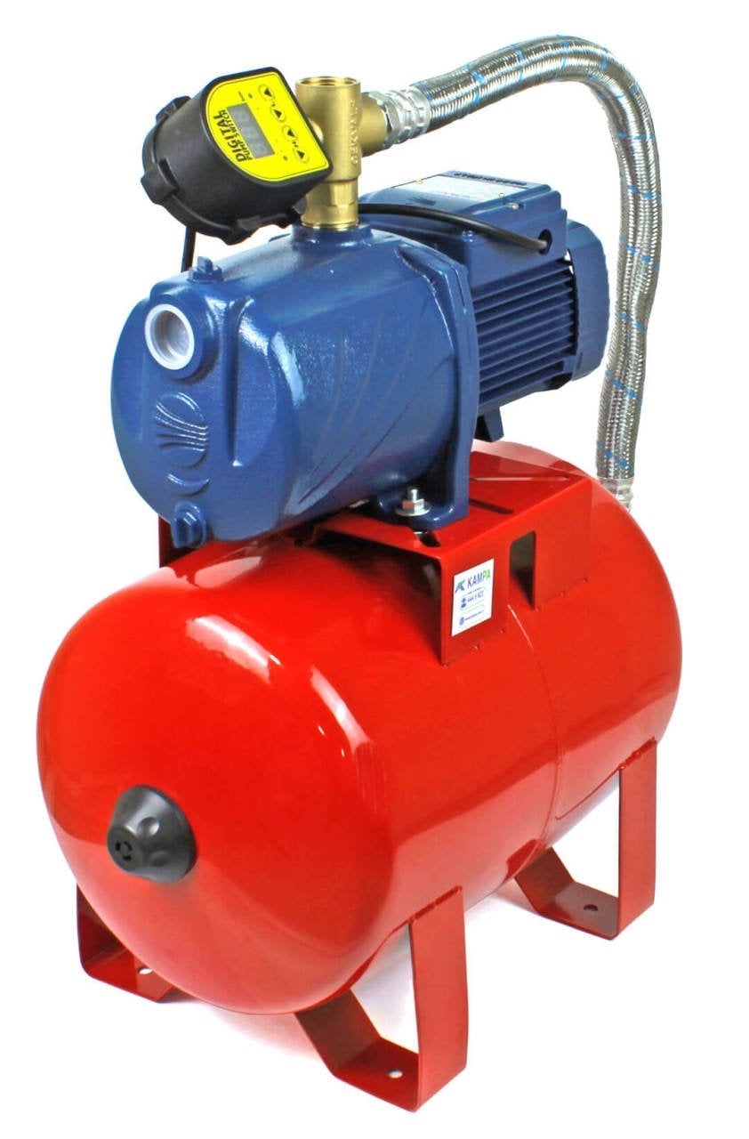 Pedrollo 4CPm 80-C Dijital Sessiz Paket Hidrofor 4 Kat 8 Daire 24 Litre Tanklı - Koşar Ticaret