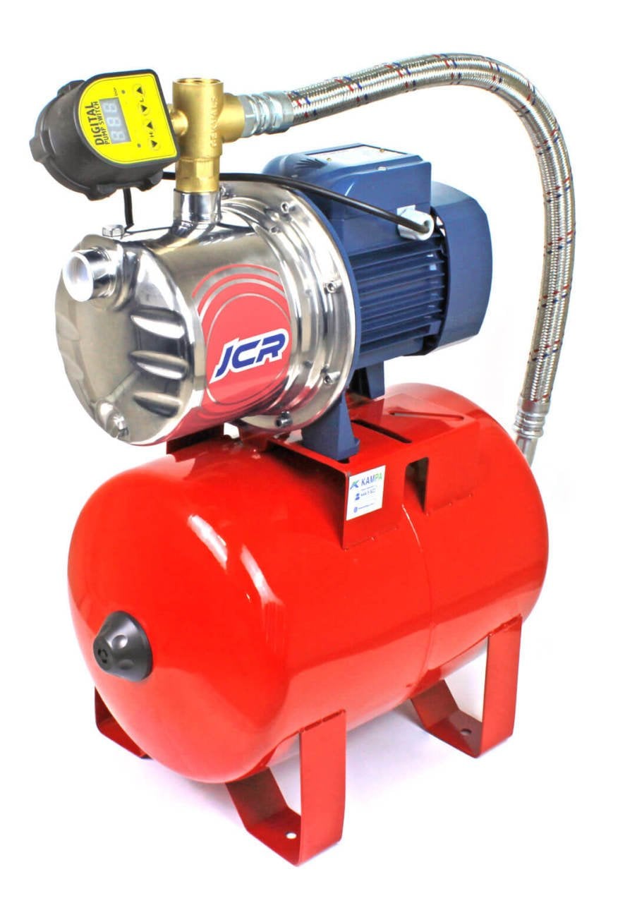 Pedrollo JCRm 2A Dijital Paslanmaz Jet Hidrofor 6 Kat 10 Daire 24 Litre Tanklı - Koşar Ticaret