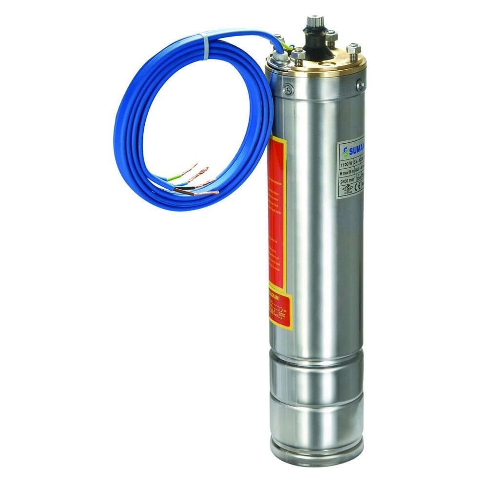 Sumak 4SM15 4 inch Dalgıç Pompa Motoru Monofaze (220V) 1.5HP - Koşar Ticaret