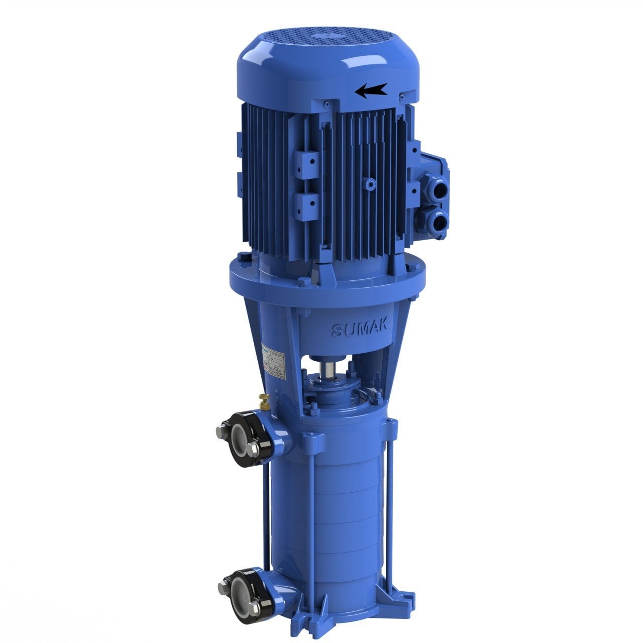 Sumak SHT 34/4 Trifaze Dik Milli Kademeli Pompa 7.5 Hp - Koşar Ticaret