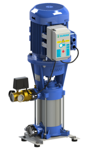 Sumak SHT 34 A 1500/6 Düşey Milli Kademeli Hidrofor - Koşar Ticaret