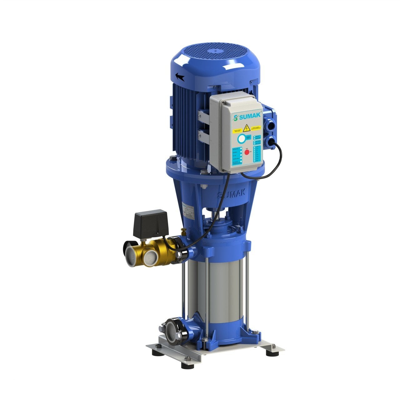 Sumak SHT 24 A 750/6 Düşey Milli Kademeli Hidrofor 14 KAT 52 DAİRE - Koşar Ticaret