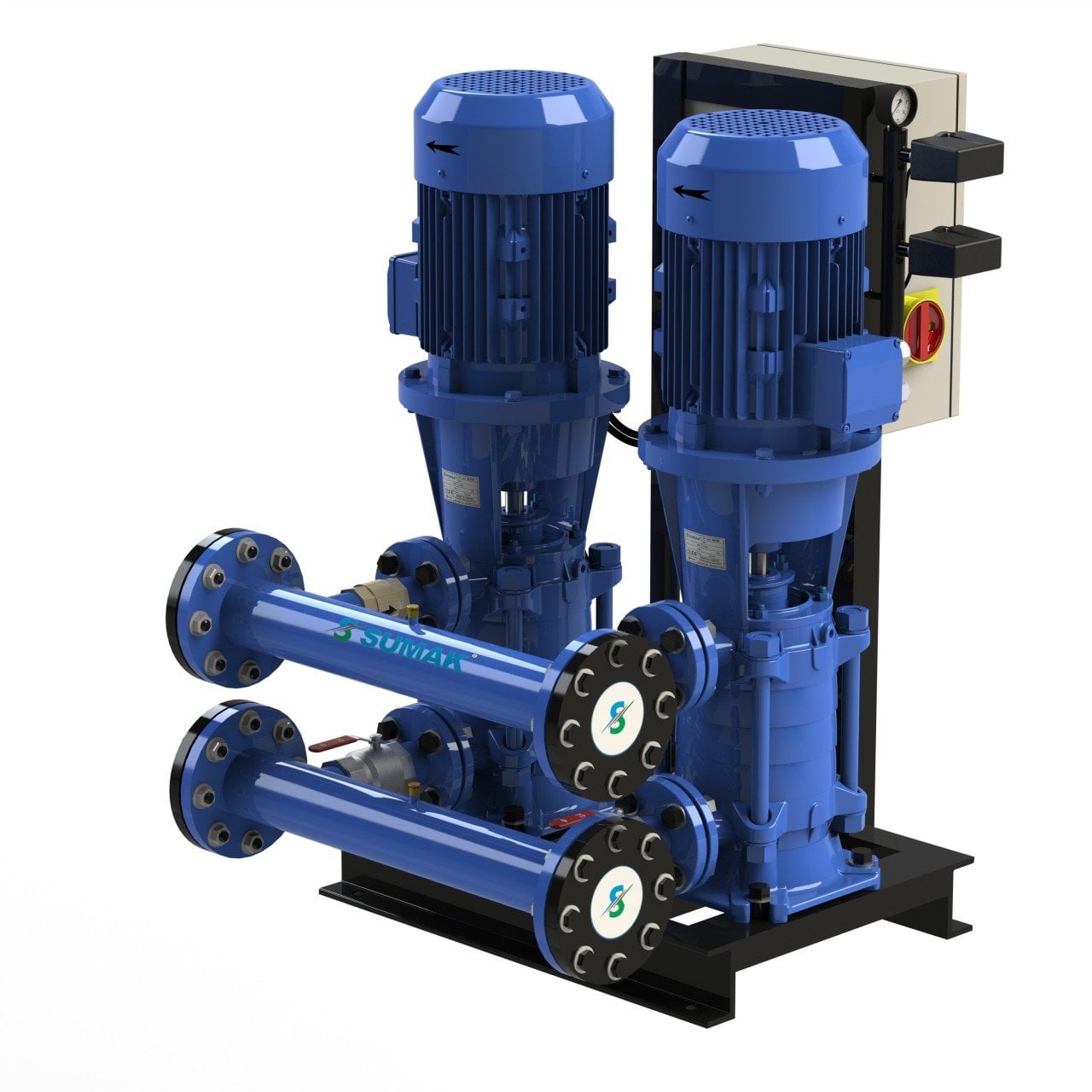 Sumak SHT 32 B Düşey Milli Kademeli Hidrofor - Koşar Ticaret