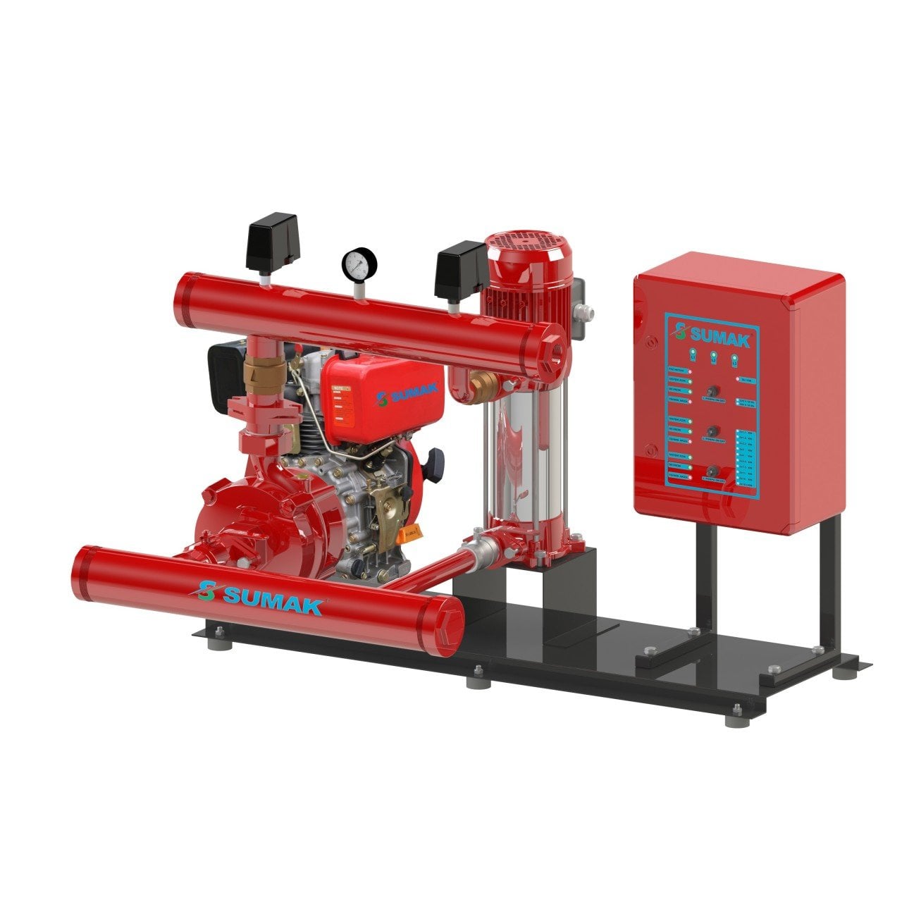 Sumak SMKT 750 DJY Dizel + Joker Yangın Grupları - Koşar Ticaret