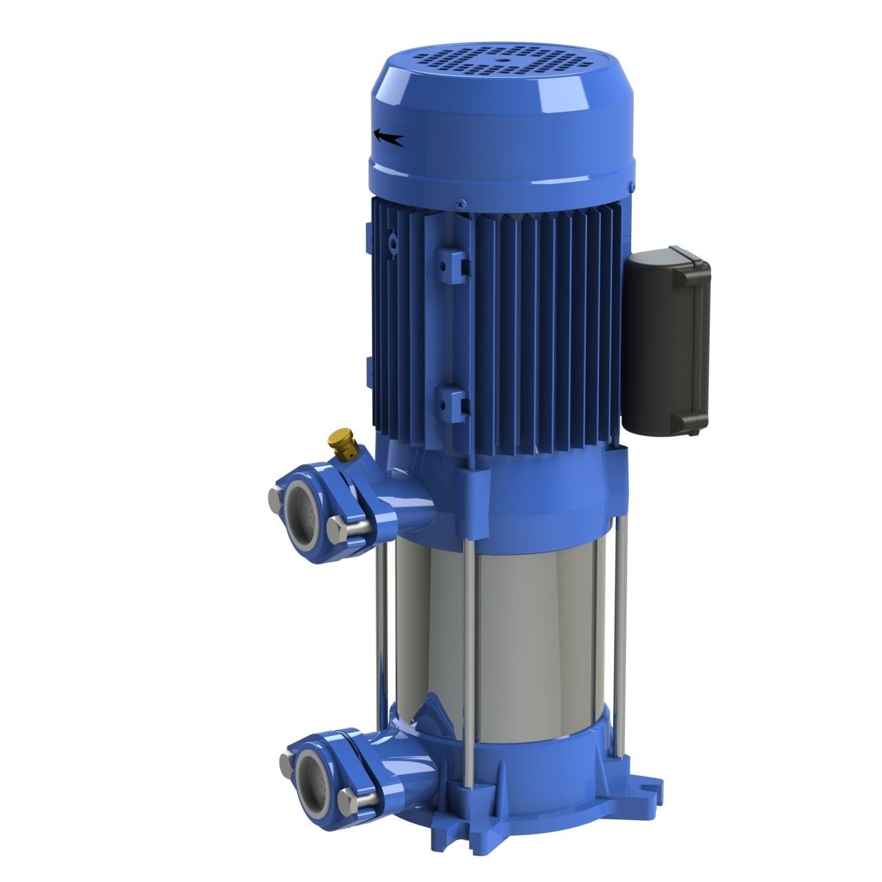 Sumak SHT 12-220/4 Dik Milli Paslanmaz Gövdeli Kademeli Pompa - Koşar Ticaret