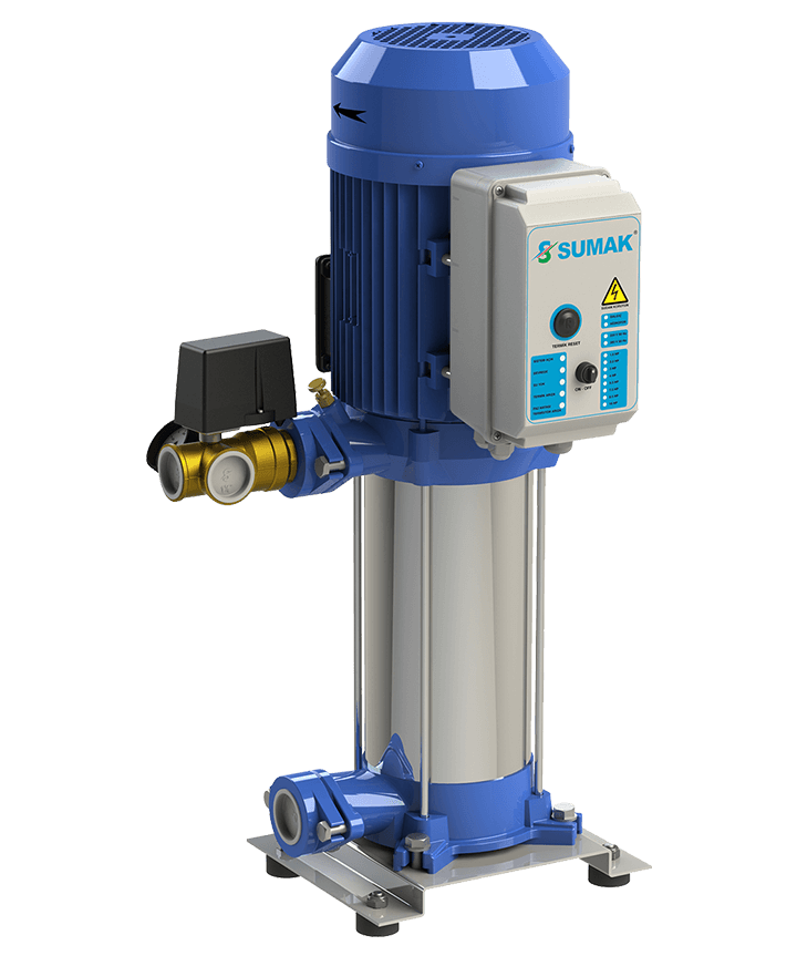 Sumak SHT6 A 180/10 Düşey Milli Kademeli Hidrofor 8 KAT 16 DAİRE - Koşar Ticaret