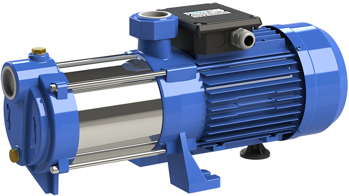 Sumak SYM 12-300/6 Yatay Milli Kademeli Pompa Monofaze (220V) 3HP - Koşar Ticaret