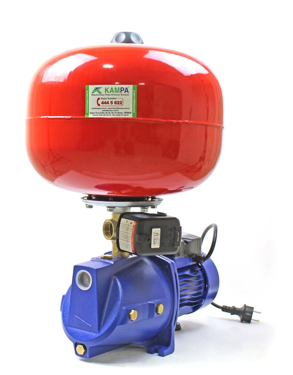 Winpo WNP 150 5 Kat 5 Daire Hidrofor, 24 Litre Tanklı Hidrofor, Ev Tipi Hidrofor - Koşar Ticaret